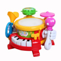 Plastik musikalische Trommel Spielzeug mit Blitzlicht (h4646017)